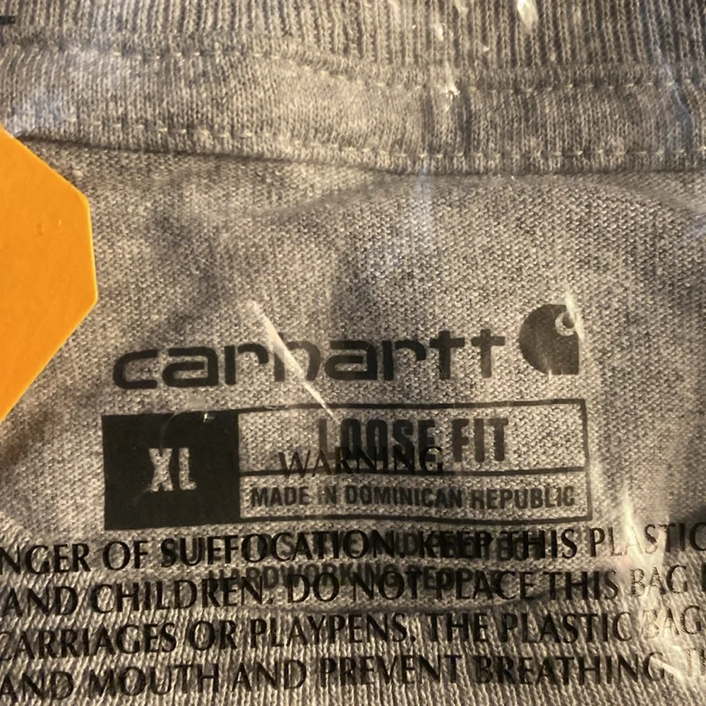 Carhartt LS Grey Loose Fit men’s XL shirt - Picture 3 of 6